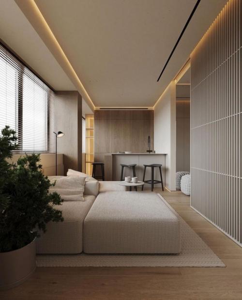 Шикарный проект интерьера квартиры. 06