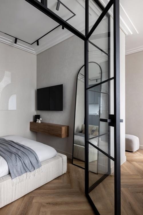 Французское очарование и морской бриз: квартира 38 м в Москве. 03