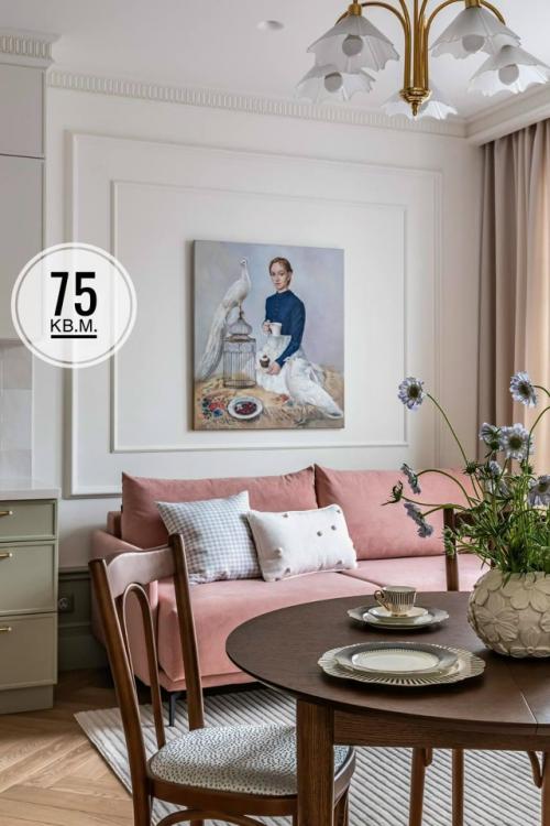 Стильная квартира с видами и атмосферой. 01