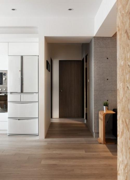 Дизайн квартиры в высотном доме для семейной пары с детьми. 
