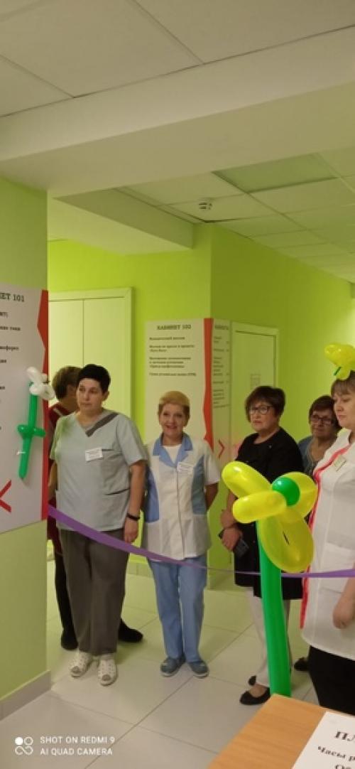 4 сентября торжественно открылась курортная поликлиника в здании 4 корпуса на первом этаже санатория Озеро Медвежье. 02