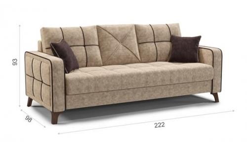 Элегантный и функциональный диван Марсель яркий стилистический акцент как для классического, так и современного интерьера. 01