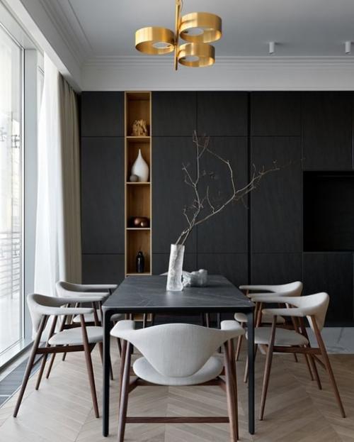 Реализованный интерьер квартиры на Остоженке, площадью 170 кв. 08