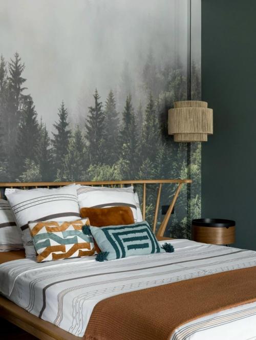 Тишина леса: мы смотрим квартиру с элементами сканди и бохо. 05