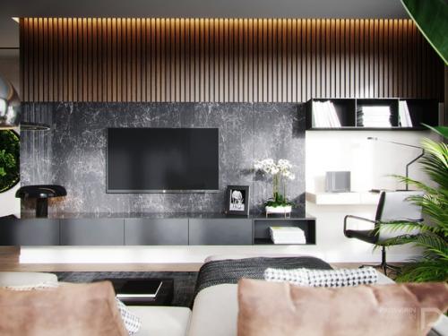 Мы предлагаем вашему вниманию интерьер гостиной из проекта Dream BIG. 02