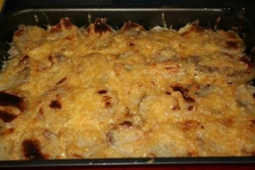 Мясная запеканка.  Просто вкусно. 08