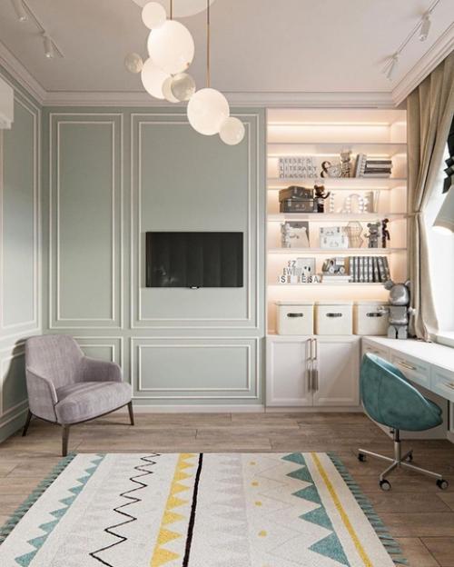 Удачная планировка детской комнаты для мальчика. 01