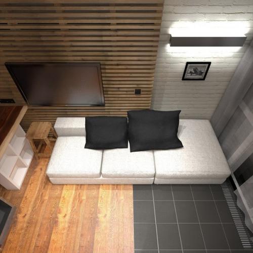 Для небольшой квартиры важно не только грамотно зонировать пространство, но и правильно расставить акценты. 06