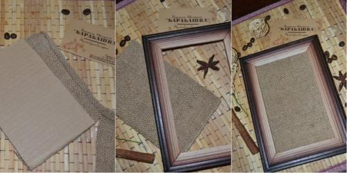 Эко - картина из кофейных зёрен. 03