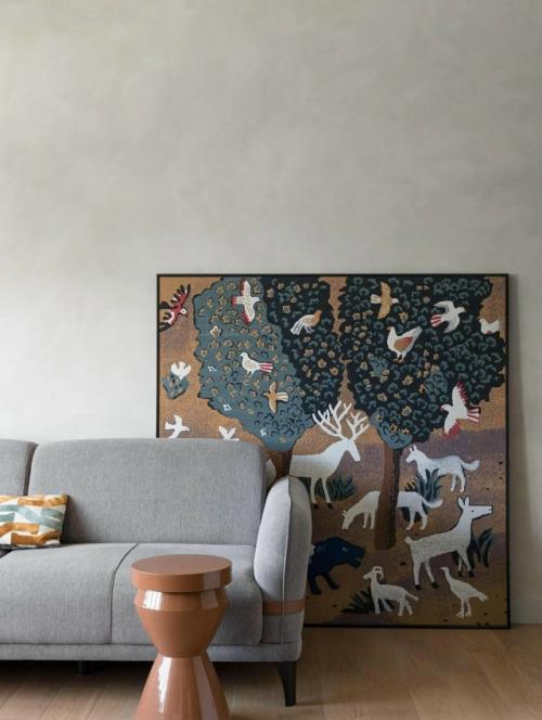 Тишина леса: мы смотрим квартиру с элементами сканди и бохо. 03