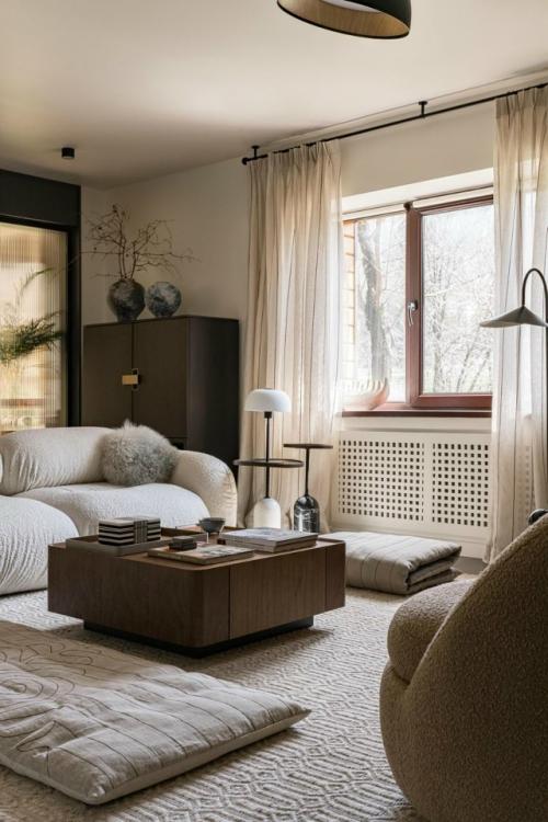 Реализованный интерьер дома, площадью 70 кв. 01