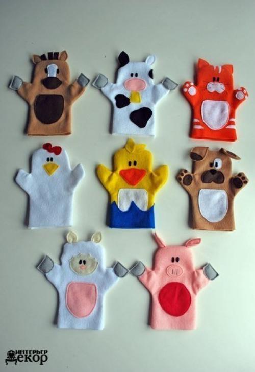 Домашний кукольный театр.