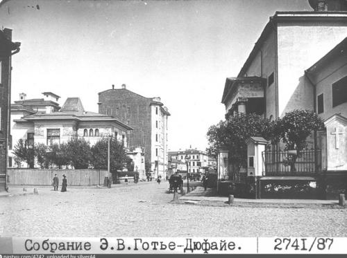 Особняк с. П. рябушинского на малой никитской в давние времена. 03