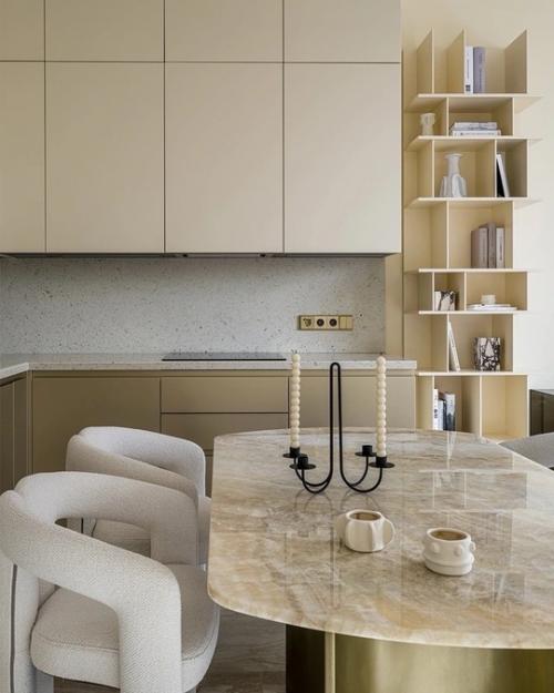 Ирина Киреева и Анна пиuскун, студия Dots& Points, спроектировали интерьер квартиры для своих давних заказчиков. 02