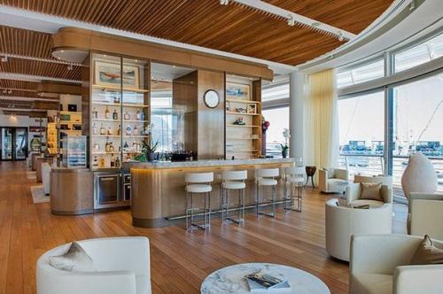 Яхт-клуб в Монако по проекту нормана фостера и Жака гранжа. 06