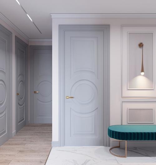 Прихожая из проекта квартиры в ЖК Бунин. 01