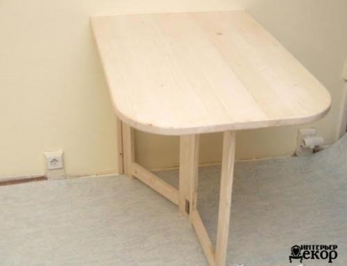 Практичный складной столик для маленькой квартиры. 08
