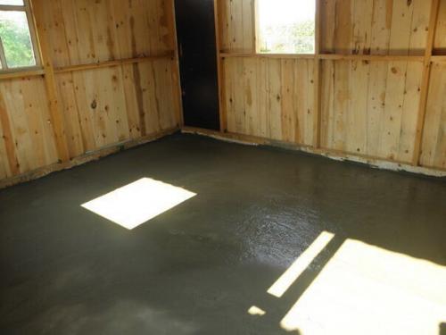 Бетонный пол по грунту. 09