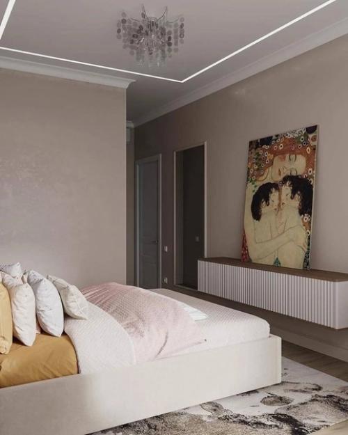 Главный пункт в формировании дизайна спальни - это создание условий для отдыха и восстановления сил. 03