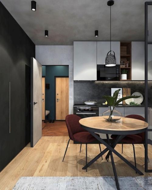 Очень крутой проект квартиры 33 кв. 03