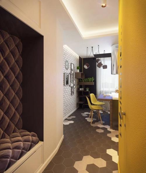 Дизайн квартиры площадью 37 кв. 02