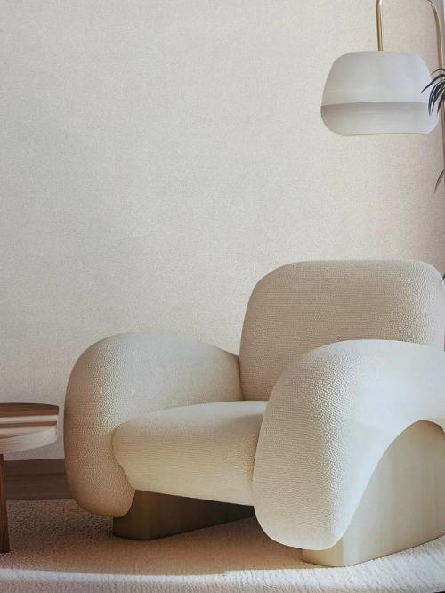 Обои Roberto Borzagi однотонные с виниловым покрытием.