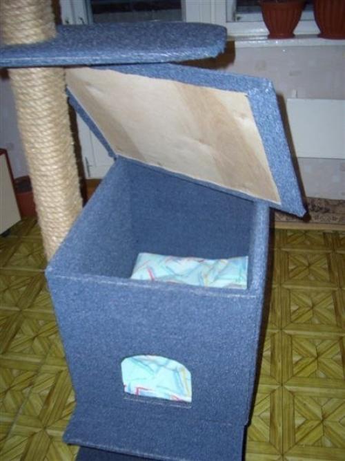 Дом для кошки своими руками? 07