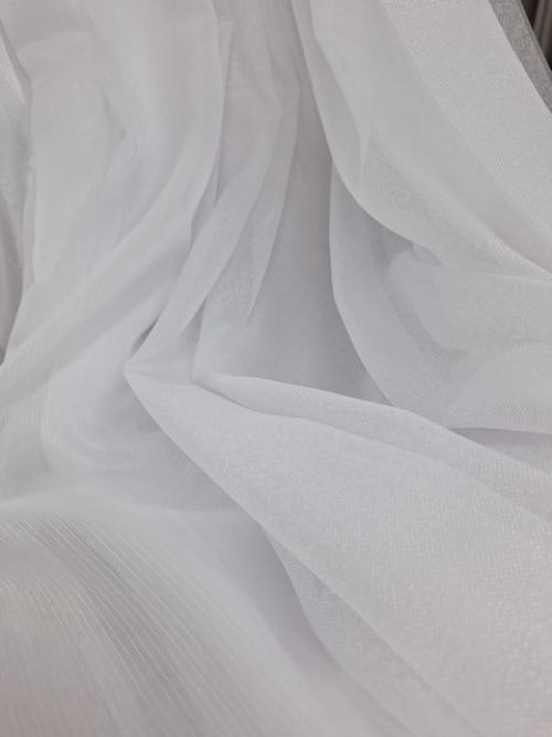 Белый тюль.   Белый - белый. 02