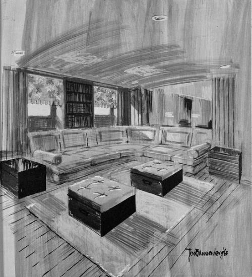 Что из себя представляла гостиная капитана смита? 02