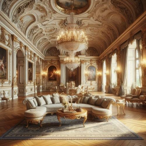 Ммм …. Как насчет загородных дворцов и шикарных интерьеров? 01