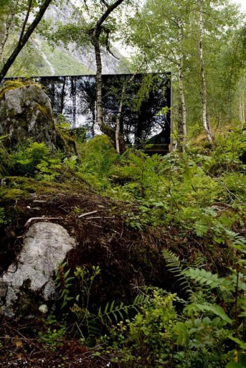 На сколько близко интерьер дома может впустить в себя Интерьер леса? 04