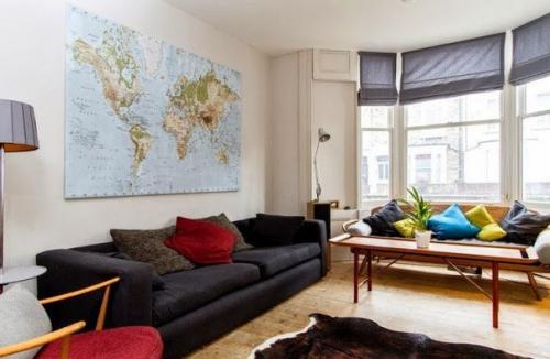 10 идей по оформлению пустой стены. 07