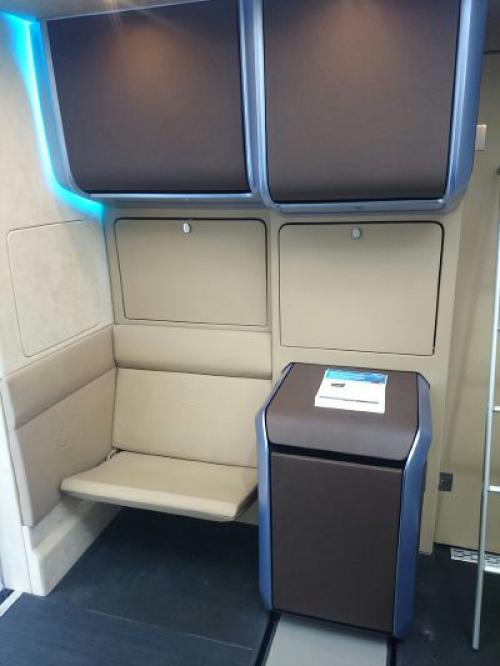 Камаз новую кабину с душем и кухней разрабатывает! 03