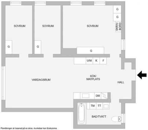Интерьер в пастельных тонах - отличное решение для дома, где живет семья с детьми и эта квартира площадью 93 кв. 06