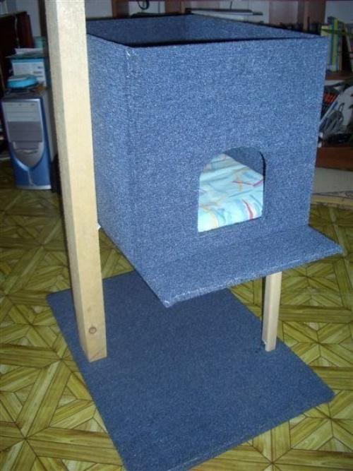 Дом для кошки своими руками? 06