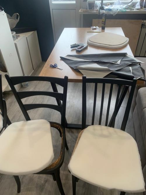 И снова, доброго времени суток многие новички начинают со стульев … я крашу двери и шкафы, обновляю кресла, и такая, а стулья, стулья то как? 04