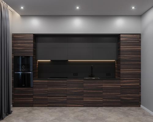 По просьбе заказчика, из однокомнатной квартиры нужно было сделать студию, похожую на номер в отеле. 04