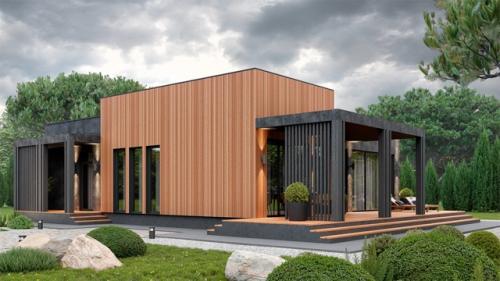 Планировка загородного дома в современном стиле альта 108 от компании Fin House. 03 Планировка загородного дома в современном стиле альта 108 от компании Fin House. 03