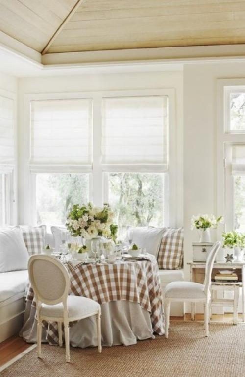 Лён в интерьере. 08