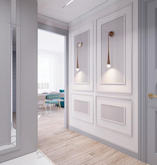 Прихожая из проекта квартиры в ЖК Бунин. 04