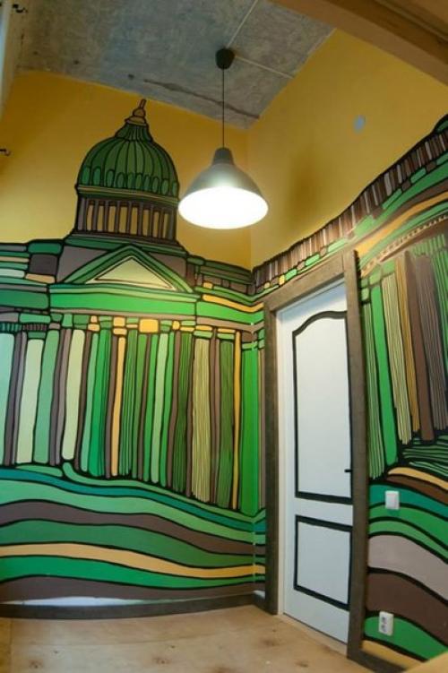 Графический дизайнер физули алиев ваши стены в художественные полотна превратит. 04