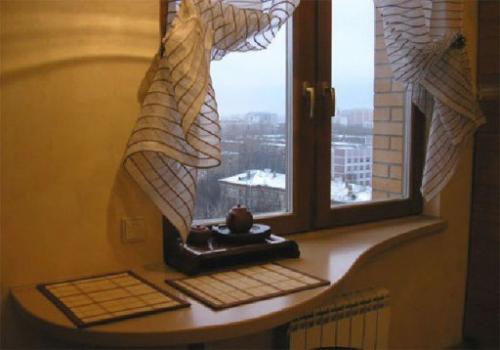 Мы оформляем кухонное окно. 02