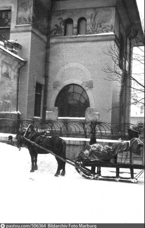 Особняк с. П. рябушинского на малой никитской в давние времена. 07