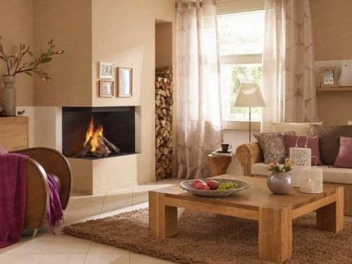 Оформление гостиной в бежевых тонах: правила дизайна и подбор сочетаний. 07