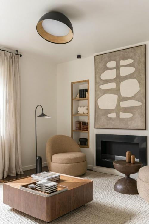 Реализованный интерьер дома, площадью 70 кв. 03