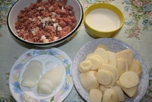 Мясная запеканка.  Просто вкусно. 02