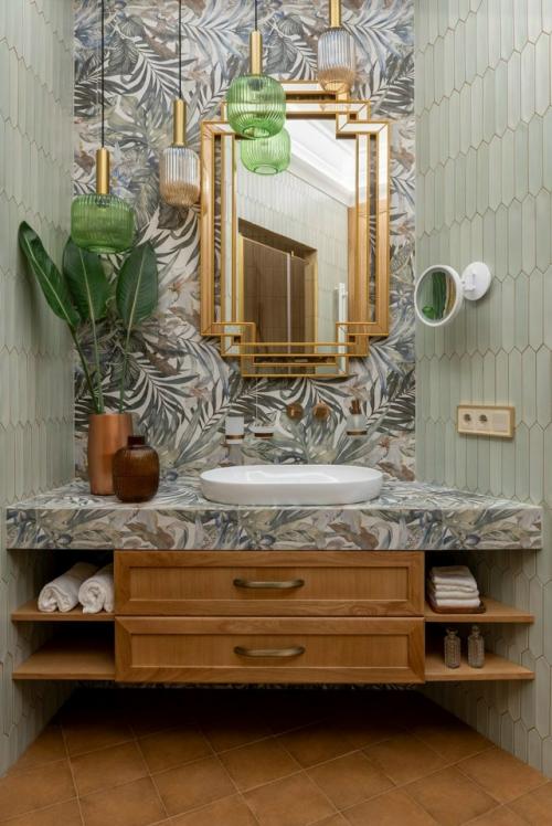 Реализованный интерьер квартиры, площадью 142 кв. 06