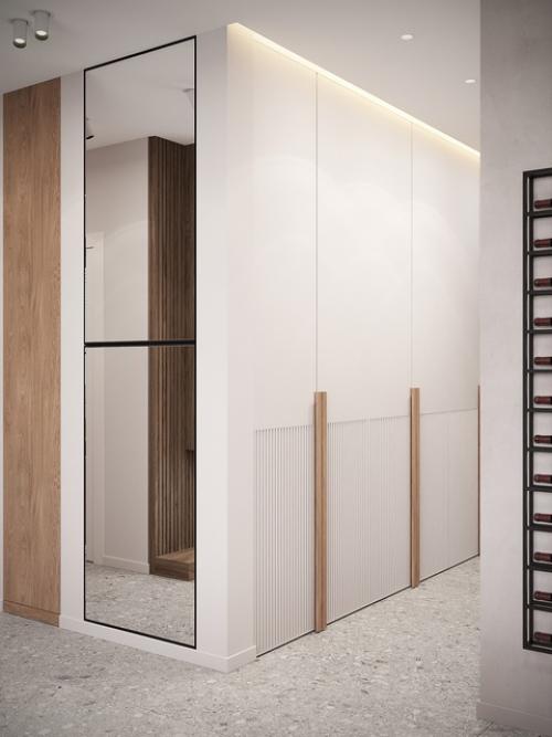 Новые правки по гостиной и кухне в ЖК Наука закончили. 08