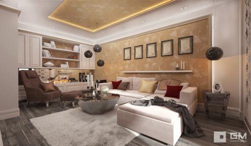 Дизайн проект однокомнатной квартиры. 01