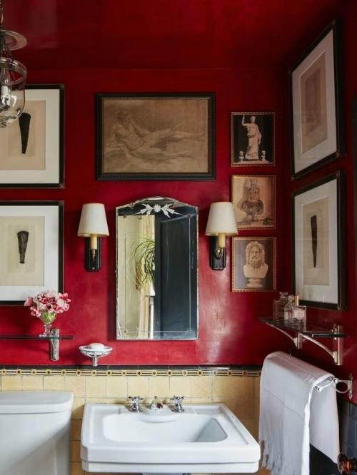 Ванные комнаты становятся всё более смелыми и индивидуальными. 01